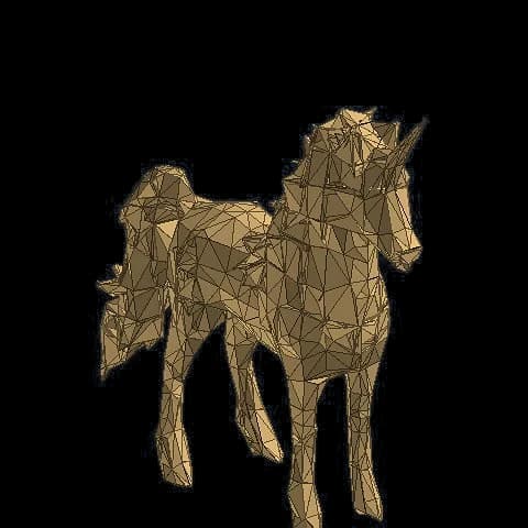 Gilded Prism Unicorn
