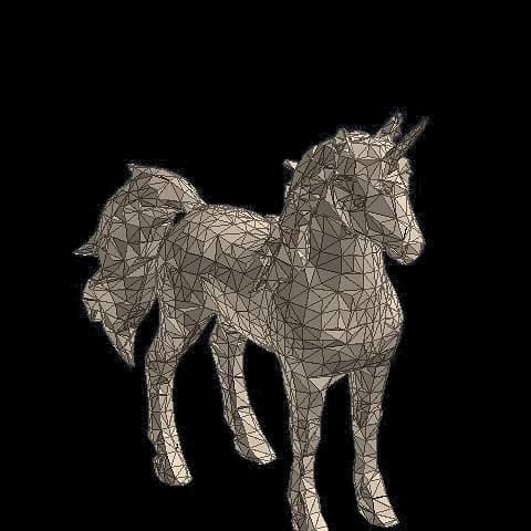Low-Poly Unicorn