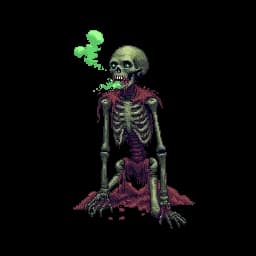 Risen Rotting Skeleton
