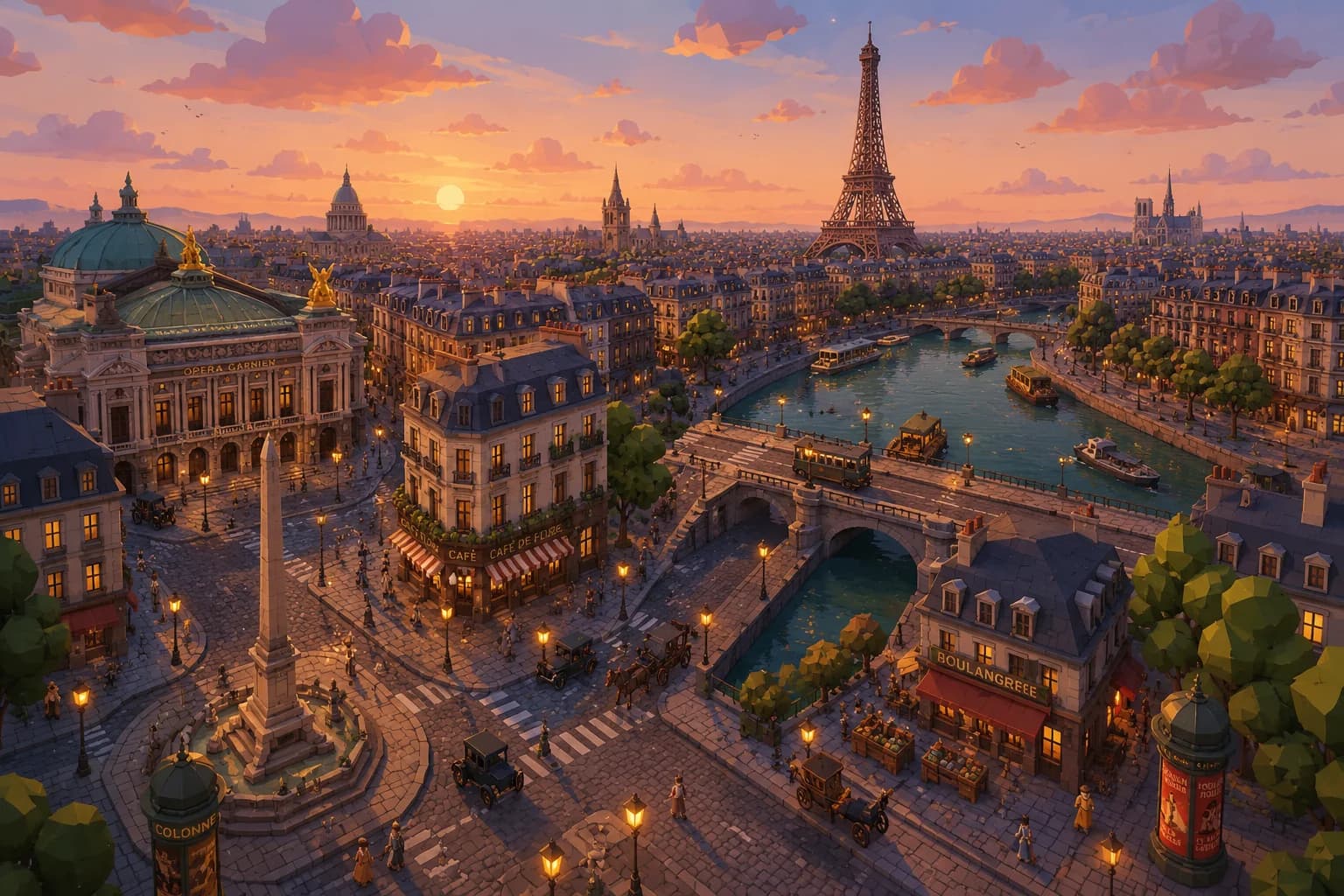 Paris — 3D Handcraft