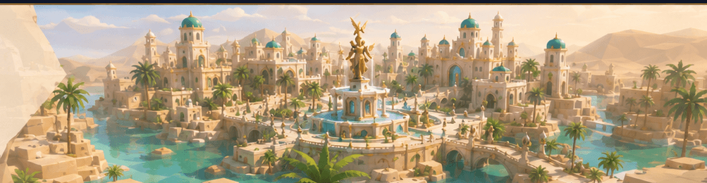 Azharel oasis city